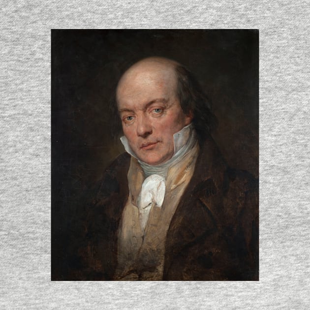 Portrait de Pierre-Jean de Beranger by Ary Scheffer by Classic Art Stall